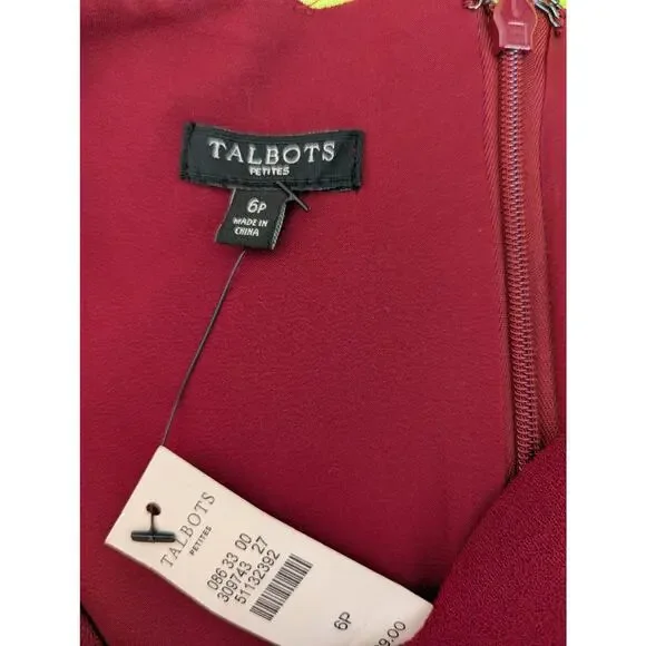 Talbot's Petites Burgundy Scallop Neck Sheath Dress - Size 6 P- NWT is  available for purchase on au PAY Market - Imported Goods Online Store  Co.Ltd. | au PAY Market - Online Shopping Site
